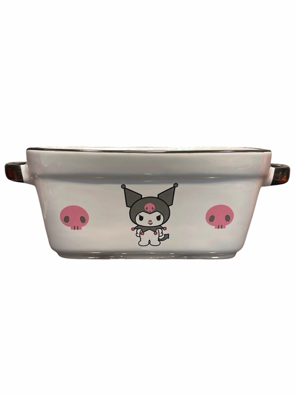Kuromi Bread Loaf Baking Dish Hello Kitty and Friends Skulls Ceramic Bake Pan